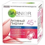 Крем для лица, Garnier (Гарньер) 50 мл Скин Нейчералс активный лифтинг 45+ сокращающий морщины дневной